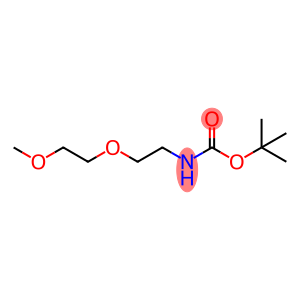 Carbamic acid, [2-(2-methoxyethoxy)ethyl]-, 1,1-dimethylethyl ester (9CI)