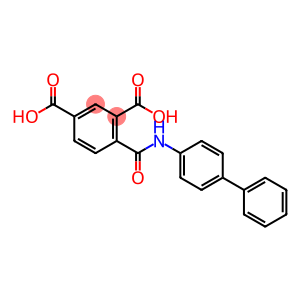 4-[([1,1'-biphenyl]-4-ylamino)carbonyl]isophthalic acid