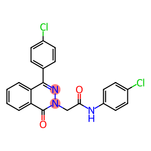 N-(4-Chlorophenyl)-2-(4-(4-chlorophenyl)-1-oxophthalazin-2(1H)-yl)acetamide