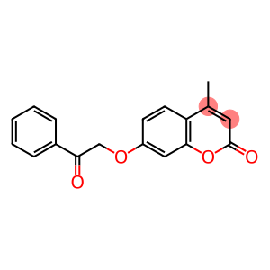 4-methyl-7-(2-oxo-2-phenylethoxy)-2H-chromen-2-one