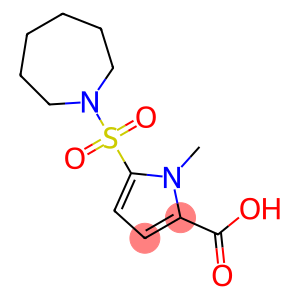 5-(1-azepanylsulfonyl)-1-methyl-1H-pyrrole-2-carboxylic acid