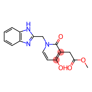 METHYL 2-[1-(1H-1,3-BENZIMIDAZOL-2-YLMETHYL)-4-HYDROXY-2-OXO-1,2-DIHYDRO-3-PYRIDINYL]ACETATE