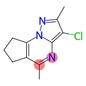 3-CHLORO-2,5-DIMETHYL-7,8-DIHYDRO-6H-CYCLOPENTA[E]PYRAZOLO[1,5-A]PYRIMIDINE