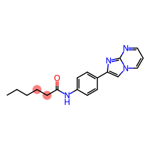 N-(4-IMIDAZO[1,2-A]PYRIMIDIN-2-YLPHENYL)HEXANAMIDE