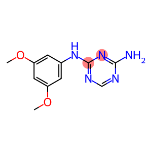 N2-(3,5-Dimethoxyphenyl)-1,3,5-triazine-2,4-diamine