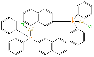 Dichloro[(±)-BINAP]digold(I)