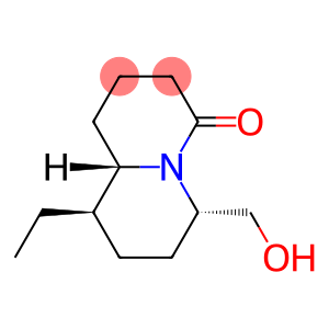 4H-Quinolizin-4-one,9-ethyloctahydro-6-(hydroxymethyl)-,(6S,9R,9aS)-(9CI)