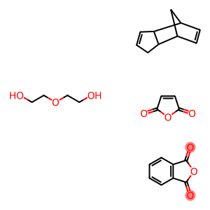 1,3-Isobenzofurandione, polymer with 2,5-furandione, 2,2'-oxybis[ethanol] and 3a,4,7,7a-tetrahydro-4,7-methano-1H-indene