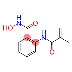 N-Hydroxy-2-[(2-methyl-1-oxo-2-propenyl)amino]benzamide
