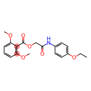 2-(4-ethoxyanilino)-2-oxoethyl 2,6-dimethoxybenzoate