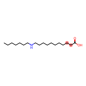 11-(heptylamino)undecanoic acid