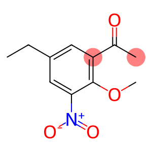 Ethanone, 1-(5-ethyl-2-methoxy-3-nitrophenyl)- (9CI)