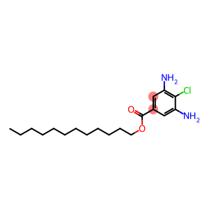 3,5-Diamino-4-chlorobenzoic acid dodecyl ester