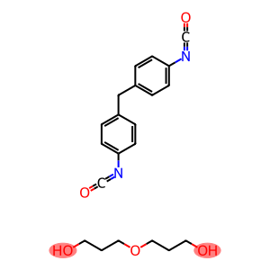 异氰酸根合封端的[氧代双丙醇与1,1'-亚甲基双(4-异氰酸根合苯)]的聚合物