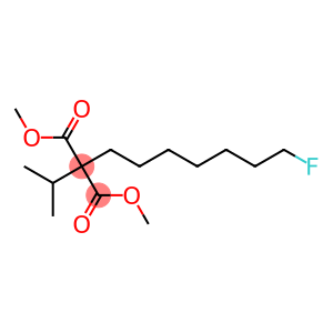 Propanedioic acid, 2-(7-fluoroheptyl)-2-(1-methylethyl)-, 1,3-dimethyl ester