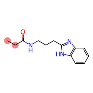 N-[3-(1H-1,3-benzodiazol-2-yl)propyl]propanamide