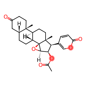 3-Oxo-16β-acetoxy-14,15β-epoxy-5β-bufa-20,22-dienolide