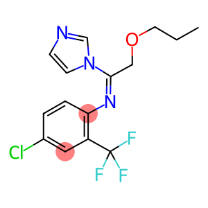 (E)-N-(1-(1H-咪唑-1-基(-2-丙氧基亚乙基)-4-氯-2-(三氟甲基)苯胺