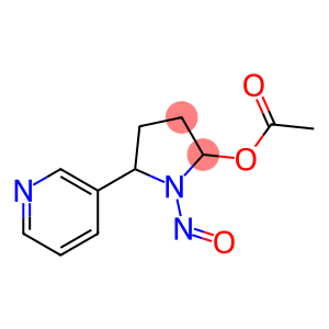 1-Nitroso-5-(3-pyridinyl)-2-pyrrolidinol acetate