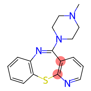 5-(4-methylpiperazin-1-yl)pyrido[2,3-b][1,5]benzothiazepine