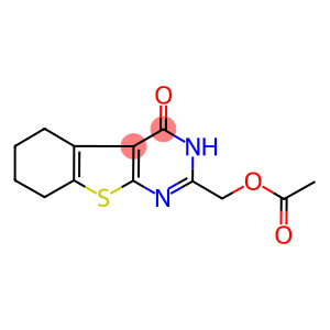 (4-oxo-3,4,5,6,7,8-hexahydro[1]benzothieno[2,3-d]pyrimidin-2-yl)methyl acetate