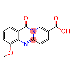 11H-Pyrido[2,1-b]quinazoline-8-carboxylic  acid,  4-methoxy-11-oxo-