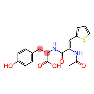 acetyldehydro-3-(2-thienyl)alanyltyrosine