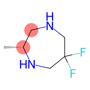 1H-1,4-Diazepine,6,6-difluorohexahydro-2-methyl-,(2R)-(9CI)