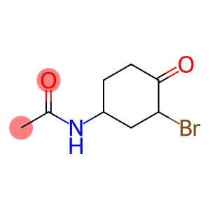 N-(3-溴-4-氧代环己基)乙酰胺