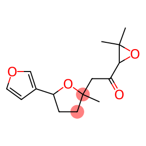 5-(3-Furyl)-2-methyl-2-[2-(3,3-dimethyloxiran-2-yl)-2-oxoethyl]tetrahydrofuran