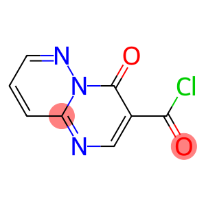 4-oxo-4H-pyrimido[1,2-b]pyridazine-3-carbonyl chloride