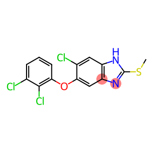 6-氯-5-(2,3-二氯苯氧基)-2-(甲硫基)-1H-苯并[d]咪唑