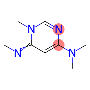 4-Pyrimidinamine, 1,6-dihydro-N,N,1-trimethyl-6-(methylimino)-