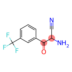 Benzenepropanenitrile,  -alpha--amino--bta--oxo-3-(trifluoromethyl)-