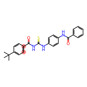 Benzamide, N-[[[4-(benzoylamino)phenyl]amino]thioxomethyl]-4-(1,1-dimethylethyl)-