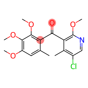 (5-Chloro-2-Methoxy-4-Methyl-3-pyridinyl)(2,3,4-triMethoxy-6-Methylphenyl)Methanone