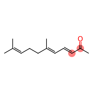 3,5,9-Undecatrien-2-one, 6,10-dimethyl-, cyclized, by-products from, fractionation residues