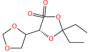 [4,4-Bi-1,3-dioxolane]-5,5-dione,2,2-diethyl-,(2R,2R,4R,4R)-(9CI)