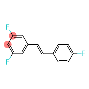 Benzene, 1,3-difluoro-5-[(1E)-2-(4-fluorophenyl)ethenyl]-
