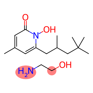 1-Hydroxy-4-methyl-6(2,4,4-trimethylpentyl)2-pyridon monoethanolamine