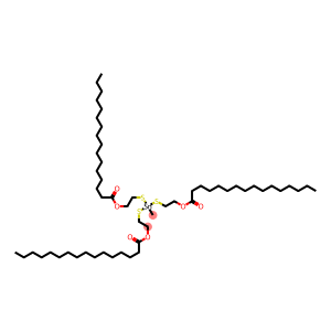 (methylstannylidyne)tris(thioethylene) tripalmitate