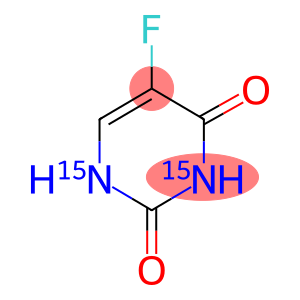 5-氟尿嘧啶-15N2