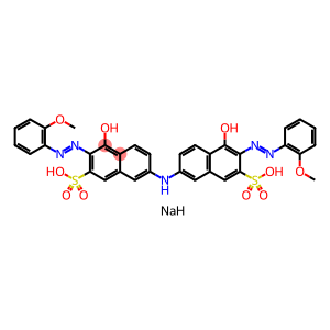 7,7'-Iminobis[4-hydroxy-3-[(2-methoxyphenyl)azo]-2-naphthalenesulfonic acid sodium] salt