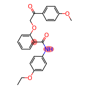 N-(4-ethoxyphenyl)-2-[2-(4-methoxyphenyl)-2-oxoethoxy]benzamide