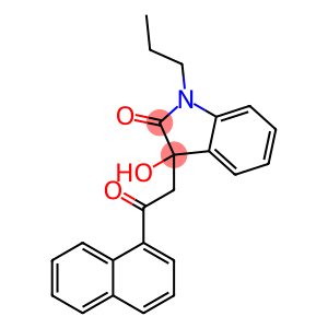 3-hydroxy-3-[2-(1-naphthyl)-2-oxoethyl]-1-propyl-1,3-dihydro-2H-indol-2-one