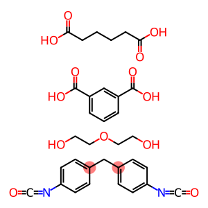 1,3-Benzenedicarboxylic acid, polymer with hexanedioic acid and 2,2-oxybisethanol, reaction products with 1,1-methylenebis4-isocyanatobenzene
