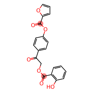 4-{2-[(2-hydroxybenzoyl)oxy]acetyl}phenyl 2-furoate