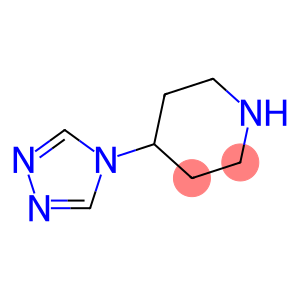 4-(4H-1,2,4-三唑-4-基)-(9CI)哌啶