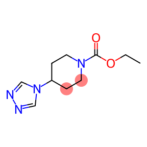 1-Piperidinecarboxylic acid, 4-(4H-1,2,4-triazol-4-yl)-, ethyl ester