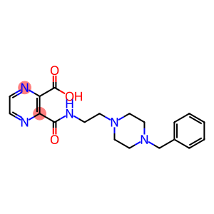 3-({[2-(4-BENZYLPIPERAZINO)ETHYL]AMINO}CARBONYL)-2-PYRAZINECARBOXYLIC ACID